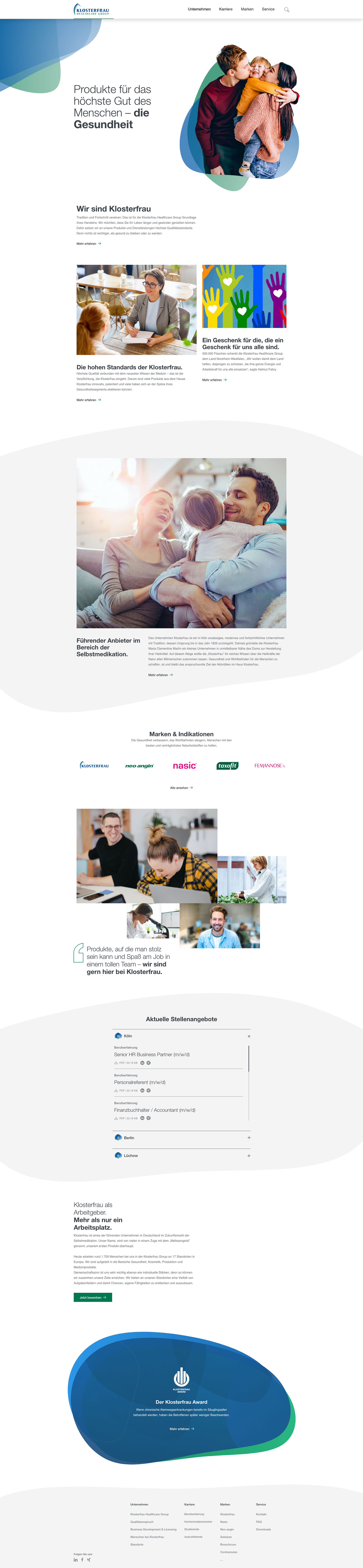 Startseite · Markenwelt